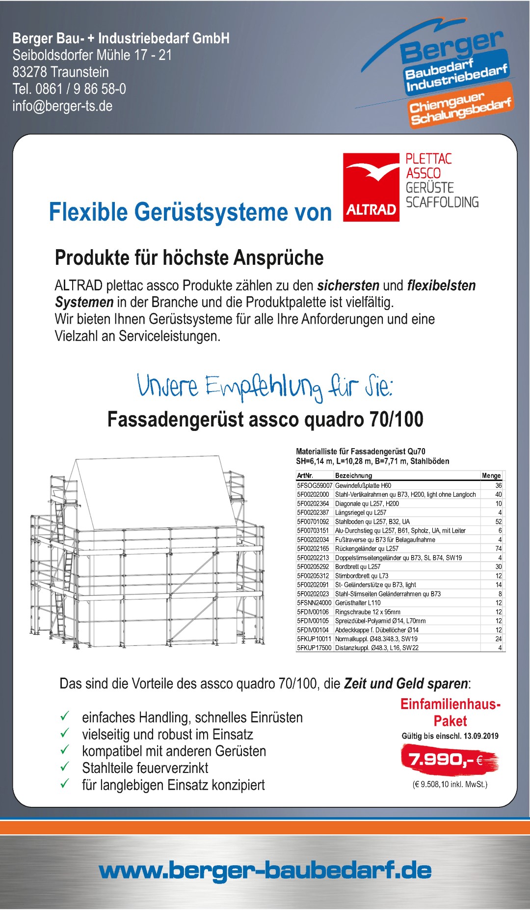 Aktionsflyer